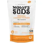 Molly's Suds Unscented Laundry Detergent Powder, 70 Loads, Natural