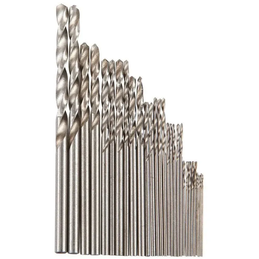 Mini Micro Drill Bit Set 30 pcs 0.013"-0.079" (0.4-2mm)