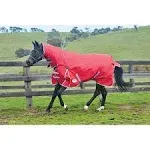 Weatherbeeta ComFiTec Classic Heavyweight 300g Combo Neck Turnout Rug Red