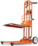 SuperHandy Material Lift Winch Stacker, Pallet Truck Dolly