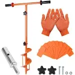 2023 Hole Digger Kit - 25.5×37In Hand Auger Post Hole Digger with A Hole Augers 5 ...