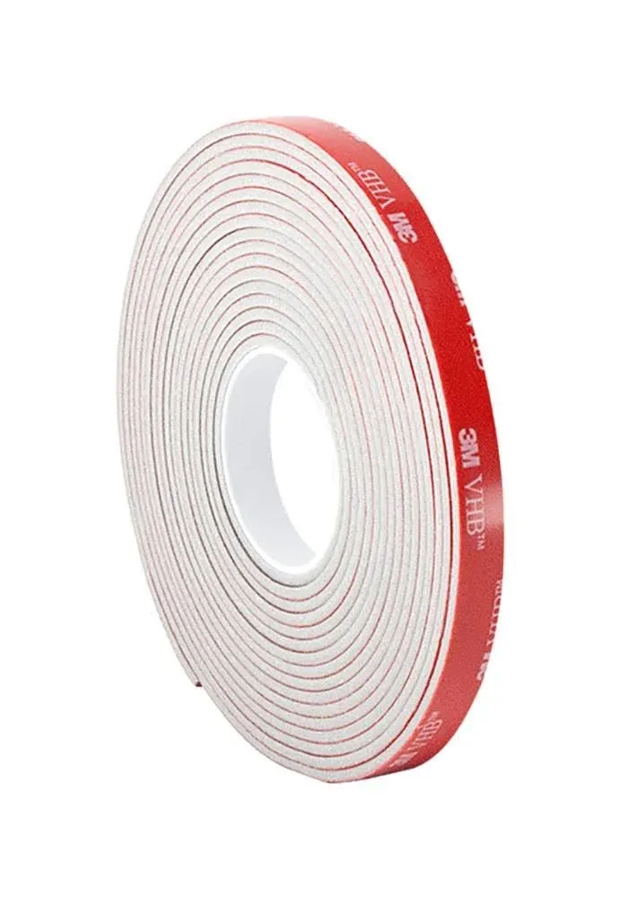 3M 5962 VHB Tape 0.75" x 5yd, Black, 62 mil