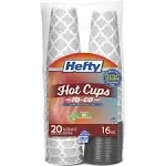 Hefty 16 oz. Hot Cups with Lids