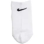 Nike Kid&#x27;s White Pre-School Mesh Cushioned No Show Ankle Socks - Pack Of 6