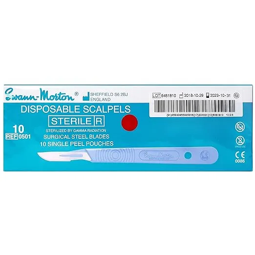 Swann-Morton Sterile Disposable Handle Scalpel