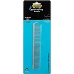 Master Grooming Tools Fine/Coarse Steel Greyhound Comb