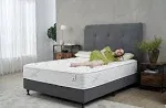 Queen Size Mattress - 10 inch Cool Memory Foam & Spring Hybrid, Oliver & Smith