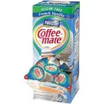 Coffee-Mate Coffee Creamer, Sugar Free French Vanilla Liquid Singles, 0.375-Ounce Creamers, 200-Count