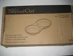 New In Box • Pampered Chef • Stoneware • #1372 Microwave Egg Cooker • Manual