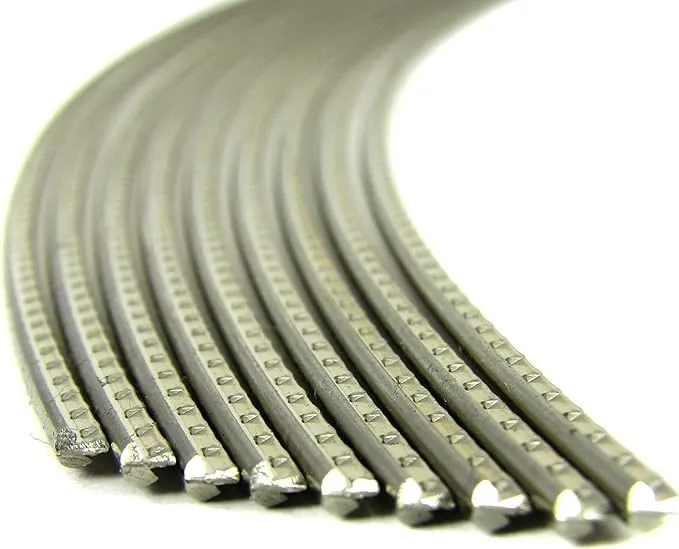 Guitar Fret Wire - Standard Nickel-Silver Medium Gauge - Six Feet