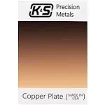 K&amp;S PRECISION METALS 6605 Copper Sheet Metal,.050&#034;x9&#034;<wbr/>x12&#034;