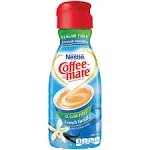 Nestle Coffeemate Sugar Free French Vanilla Liquid Coffee Creamer 32 fl. oz. Bottle