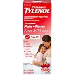 Tylenol - Children's Pain + Fever, Cherry Flavor Liquid, Ages 2-11