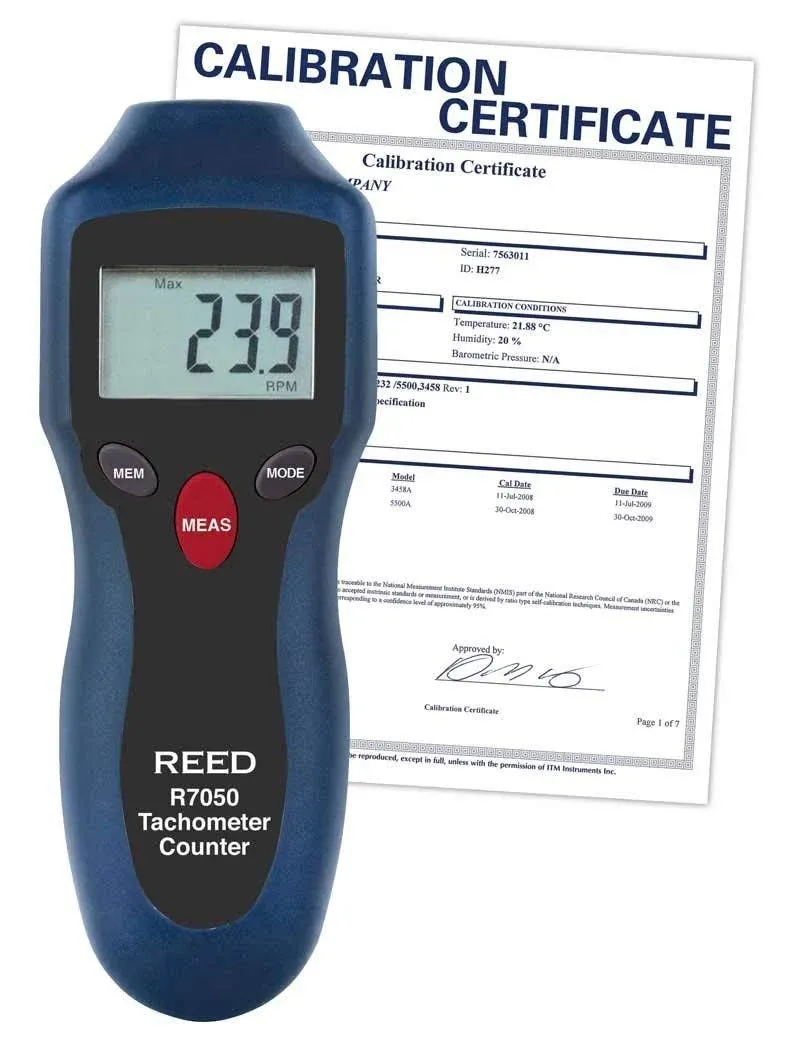 Reed Instruments R8060 Sound Level Meter with Bargraph