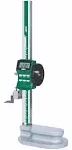 Insize 1156-600 Electronic Height Gage Driving Wheel: 0-24"