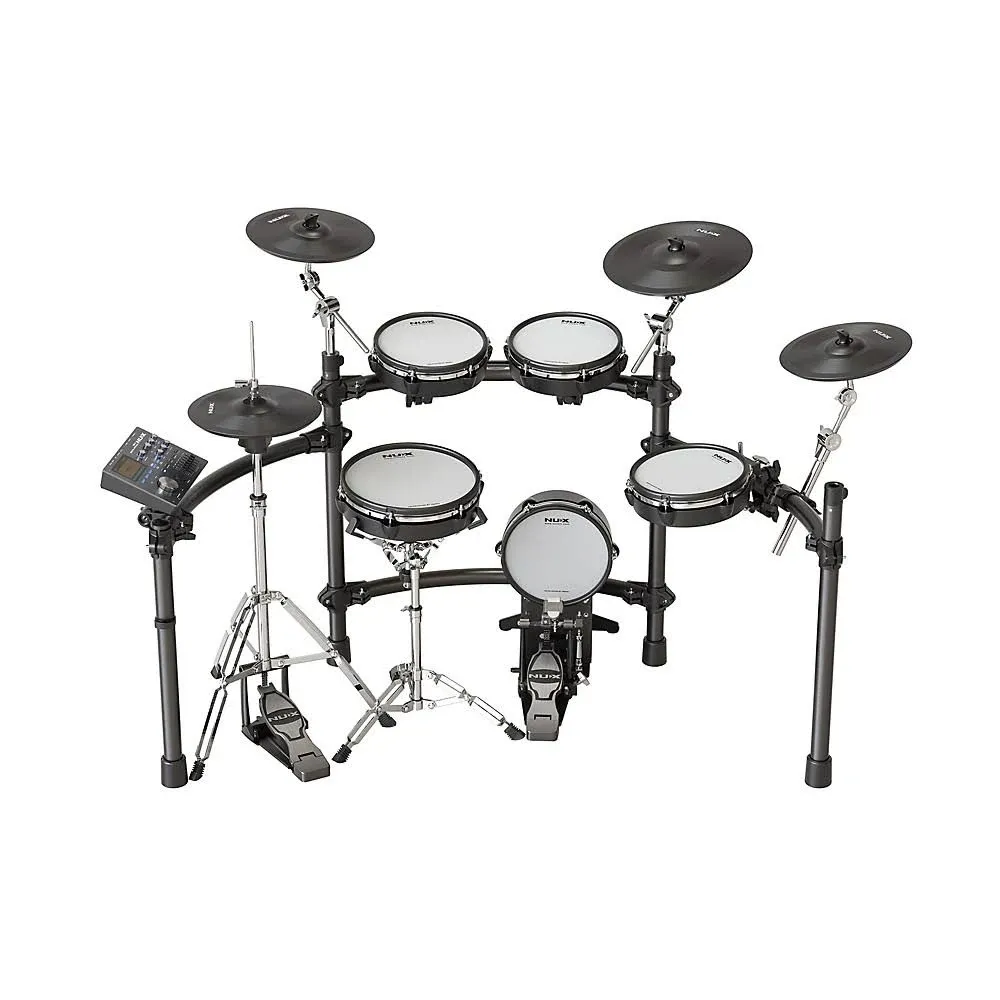 Nux DM-8 All Remo Mesh Head Digital Drum Kit Black