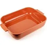 Appolia Terracotta Ceramic Rectangular Baker 13"