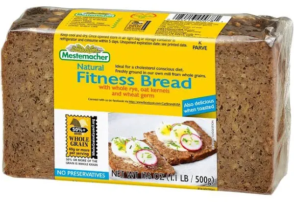 Mestemacher Fitness Bread- 17.6 oz