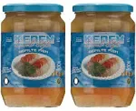 Kedem Gluten Free Israeli Style Gefilte Fish 24oz (2 Pack) No MSG, No Egg Yolk, No Matzo Meal, Nothing Artificial