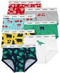 Carter's Toddler Boys 7 Pack Briefs, 2-3 , Green