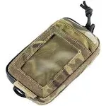 OneTigris Front Pocket Wallet with Zippers Tactical Minimalist Wallet Coin Purse