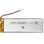 EEMB Lithium Polymer Battery 3.7V 3700mAh 103395 Lipo Rechargeable Battery Pack with Wire JST Connector for Speaker and Wireless Device- Confirm