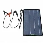 10W  Solar Panel Kit Battery Trickle Charger Maintainer for RV Car Eco-Worthy