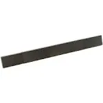 Adjustable Smoke Guard for 28.5" L x 48" W Fireplaces, Black Powder Coat Finish, 4" Height