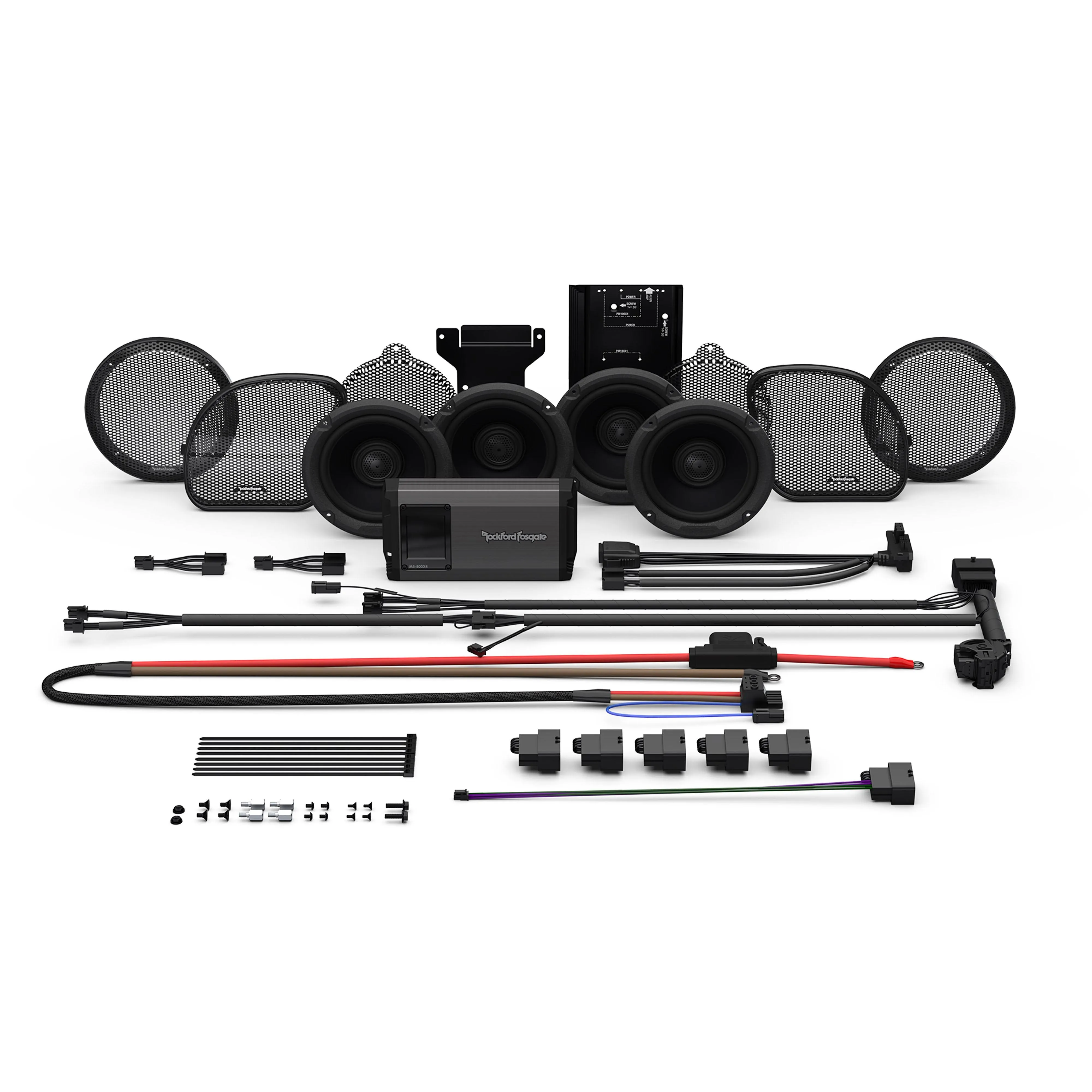 Rockford Fosgate 2014+ Road Glide/ Street Glide Ultra Stage 2 Audio Kit