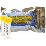 AquaVial Well Water Testing Kit 2 Pack | E Coli and Coliform Water Test Kit | Water Testing Kits for Drinking Water Pool Pond Lake Well | Water Bacteria Test Kit | Home Water Testing Kit Easy to Use