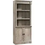 Sauder Palladia Library with Doors Split Oak