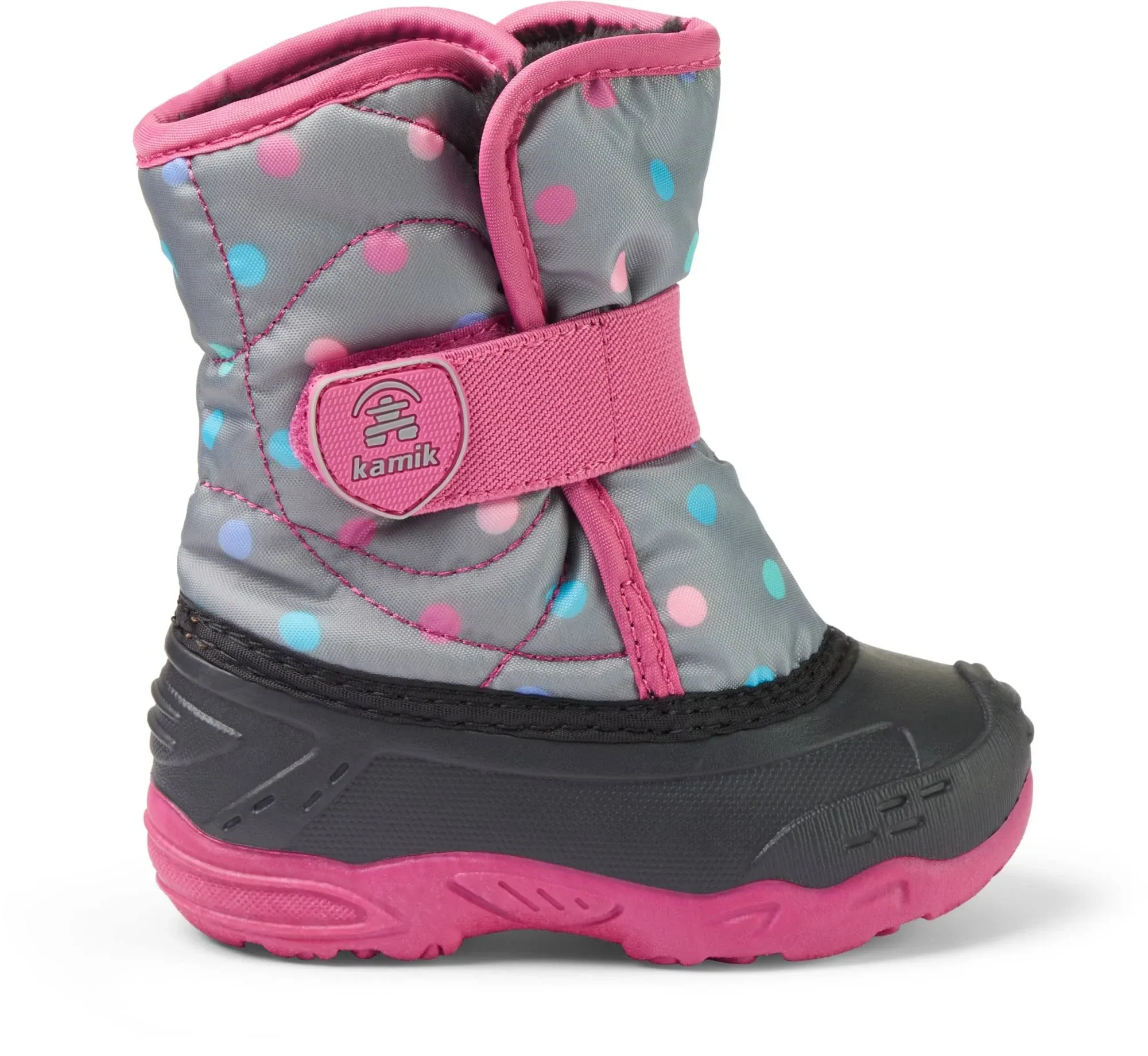 Kamik Girl's Snowbug6 Insulated Boots, Teal, 5 Child - NF9413-TEA-5 | Blain's Farm & Fleet