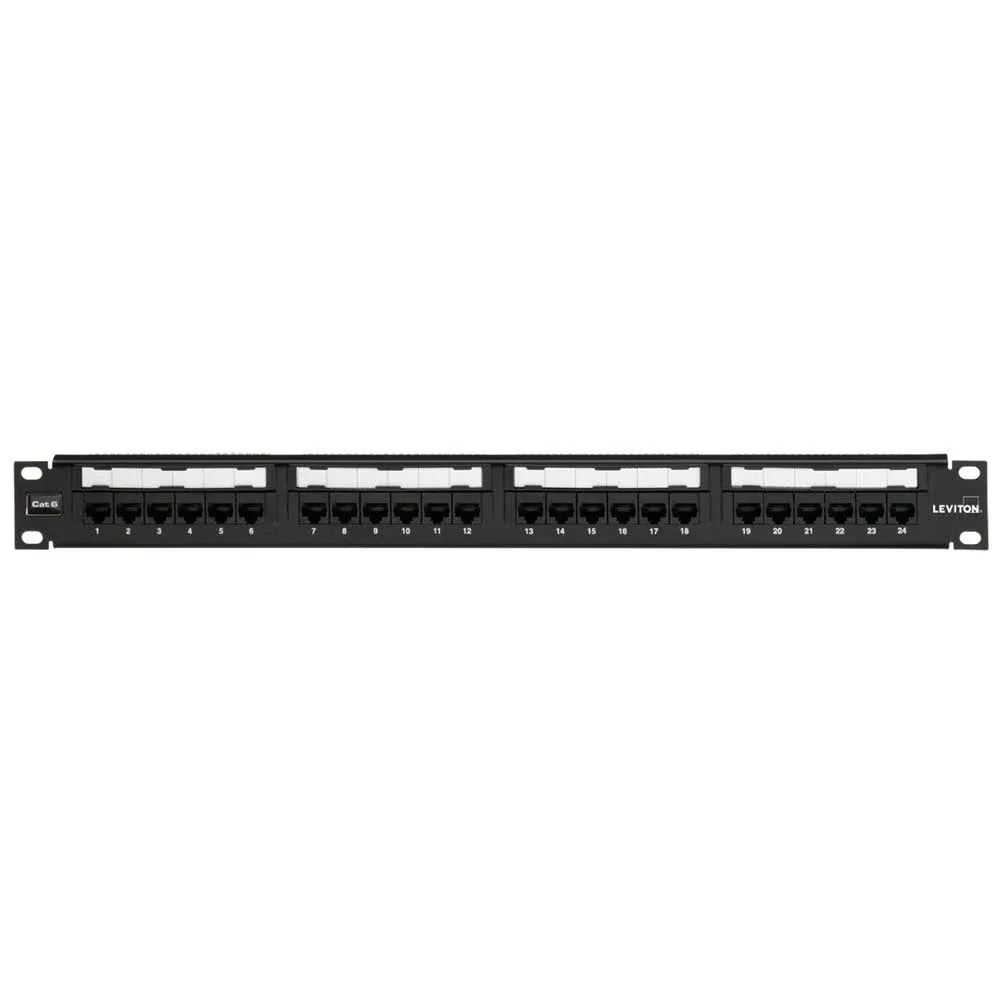 Leviton 69586-U24 24 Port Extreme 6+ Universal Patch Panel