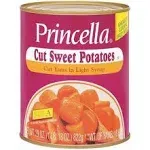 Princella Cut Yams in Light Syrup 29 oz Cans (Pack of 4)