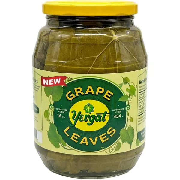 Yergat - Grape Leaves (Drained Wt: 16 Ounce)