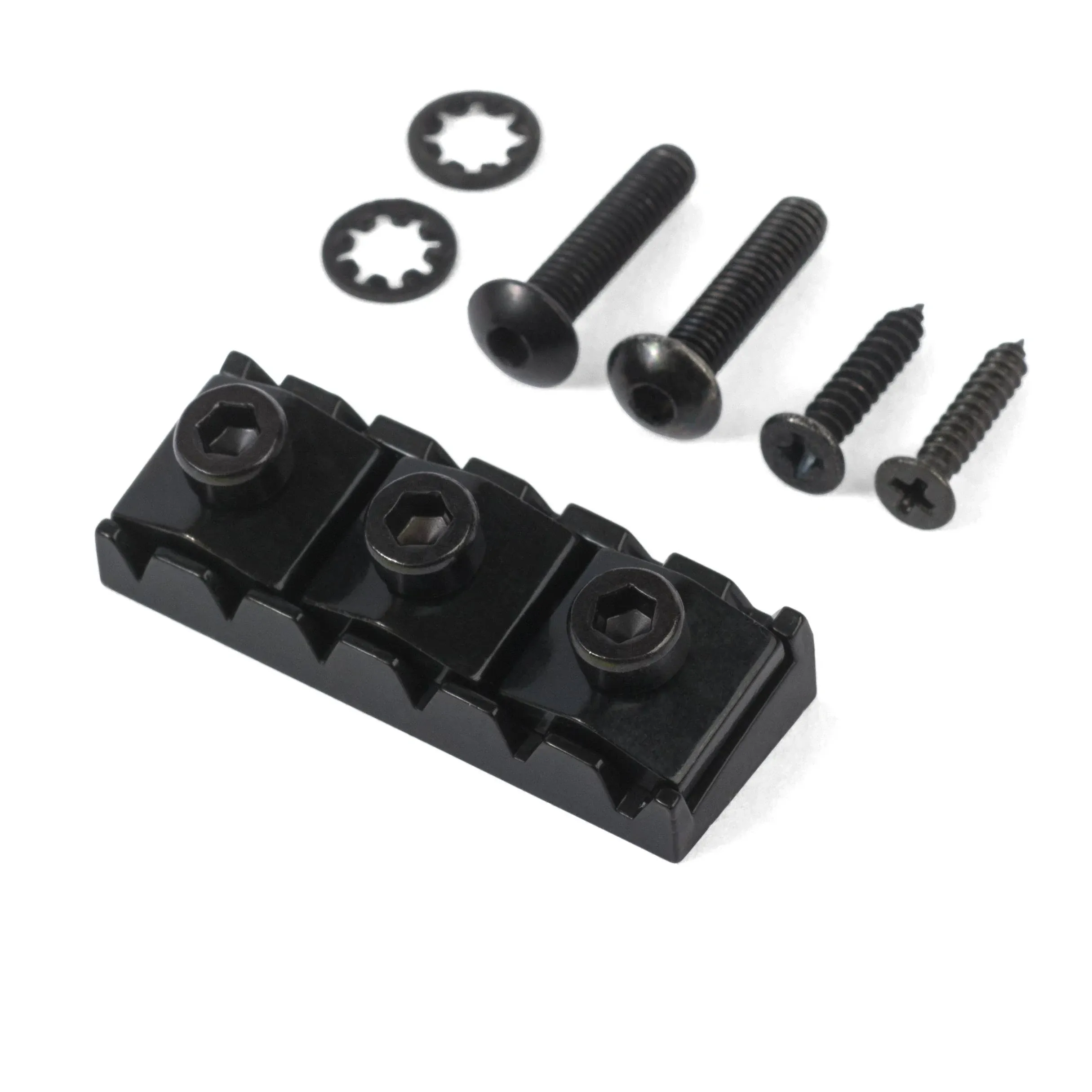 Floyd Rose FR1NR2B 1000 Series/Special Locking Nut, R2, Black