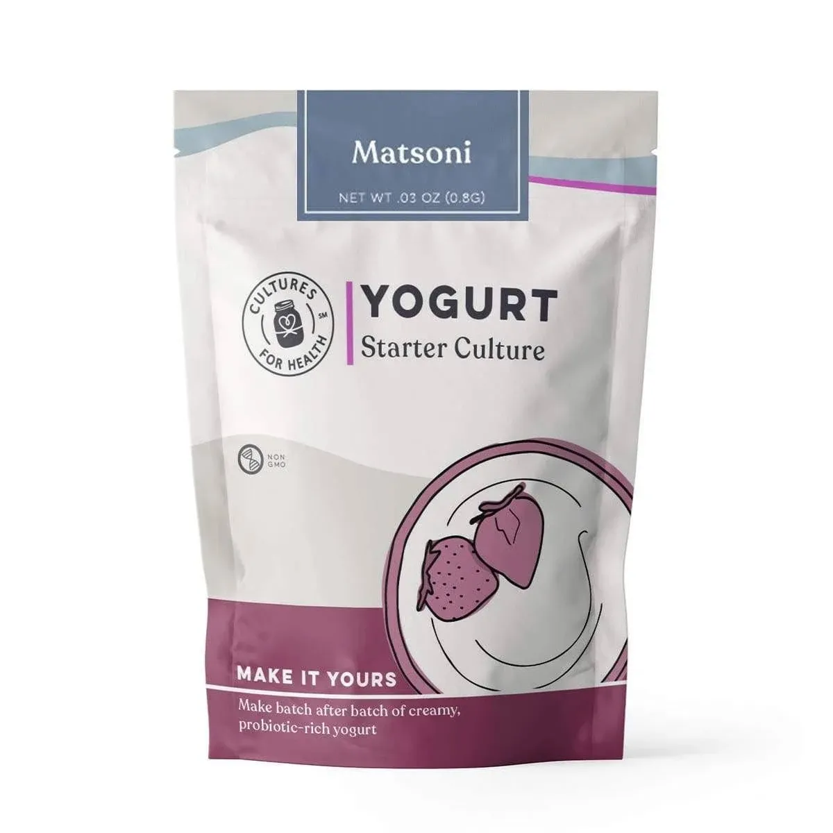 Cultures for Health Matsoni Yogurt Starter Culture | Make Your Own Yogurt at Home in 2 Days or Less | Versatile Creamy Yogurt Full of Probiotics | GL