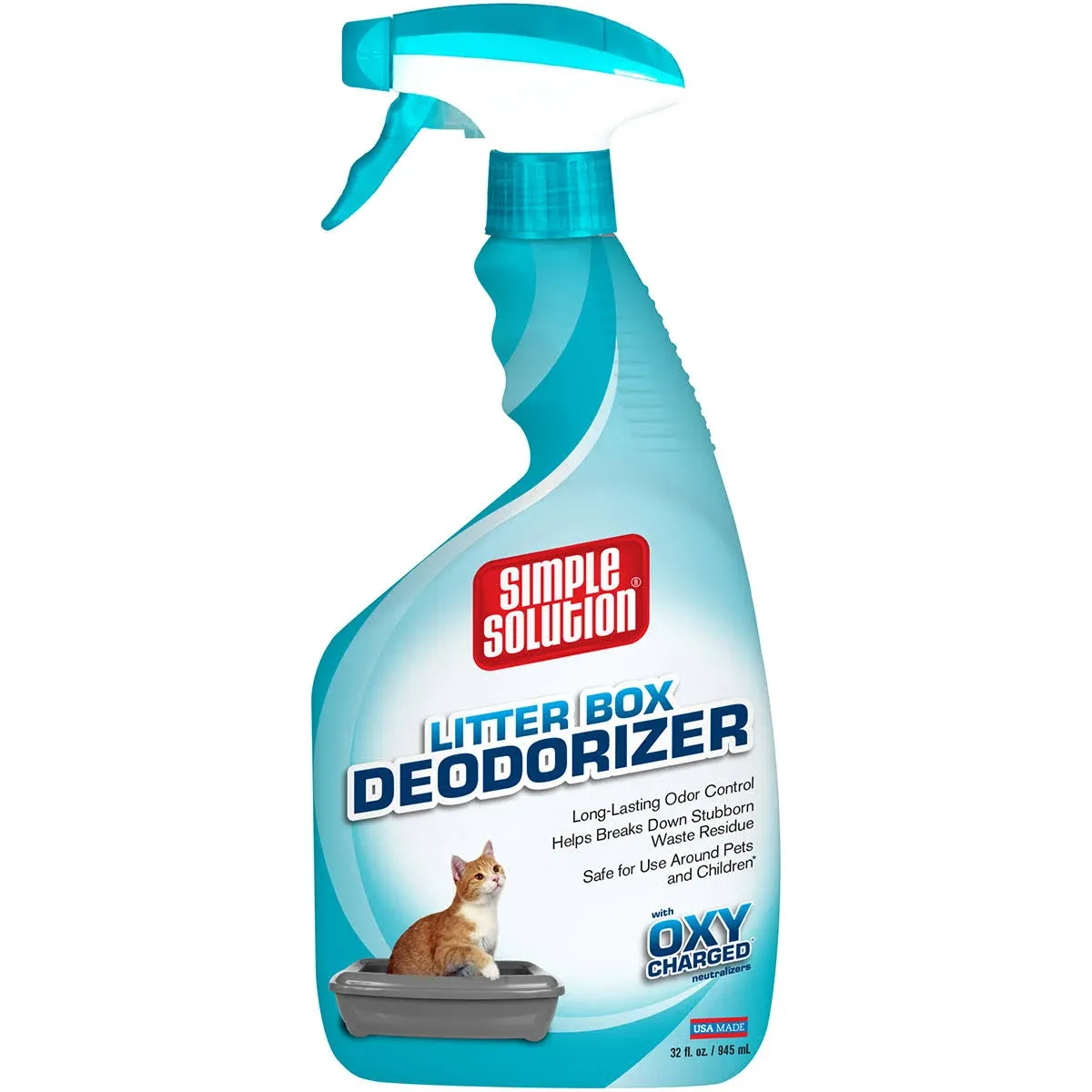 Simple Solution Cat Litter Box Deodorizer 32 oz