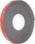 3M 5962 VHB Tape 1.25" x 5yd, Black, 62 mil