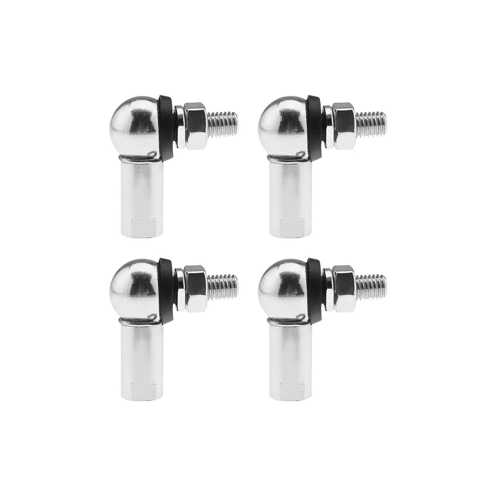 4Pcs Angle Linkage Ball Joint Kit, with Spring Clip Dust Seal CS DIN 71802 Gear