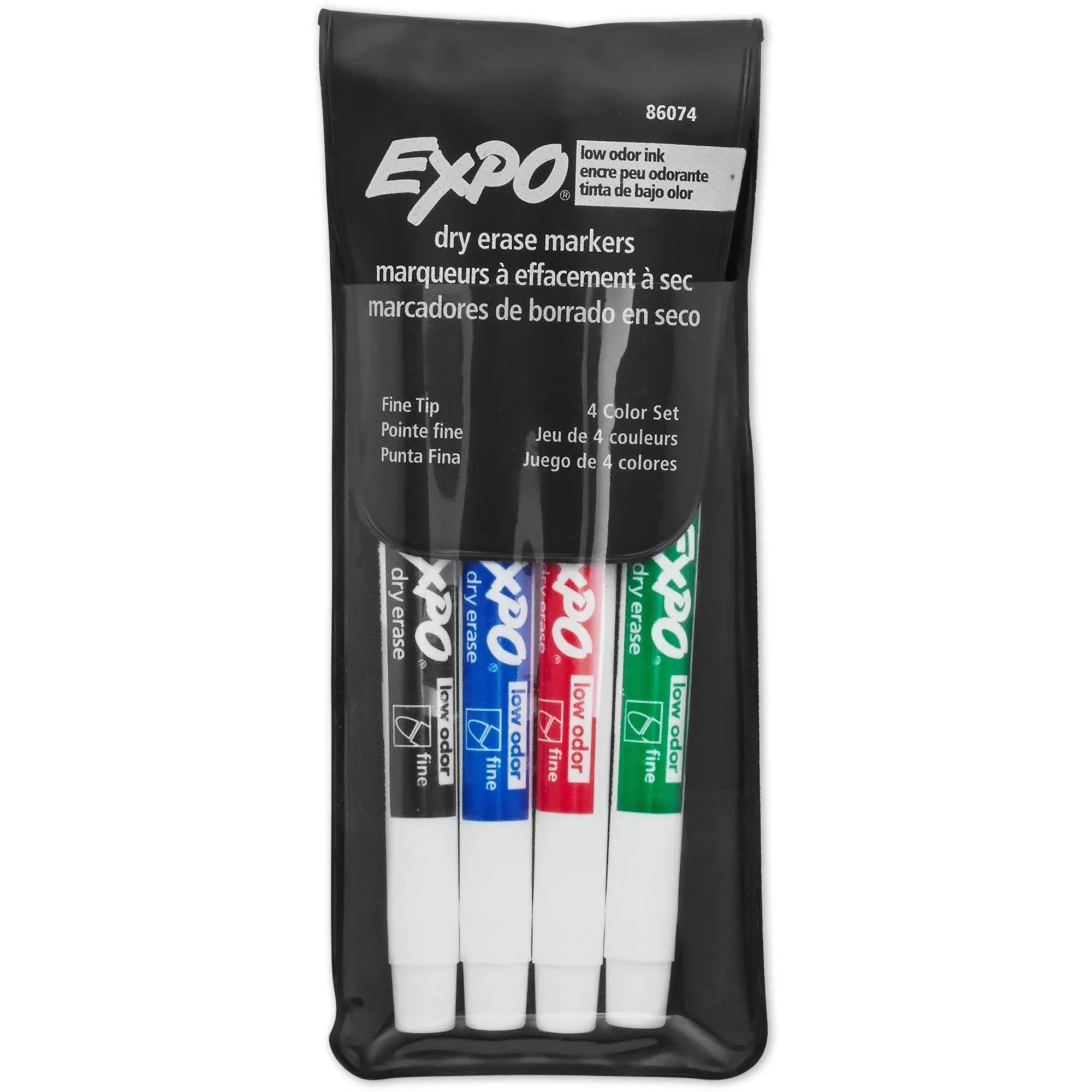 Expo Low-Odor Dry Erase Fine Markers