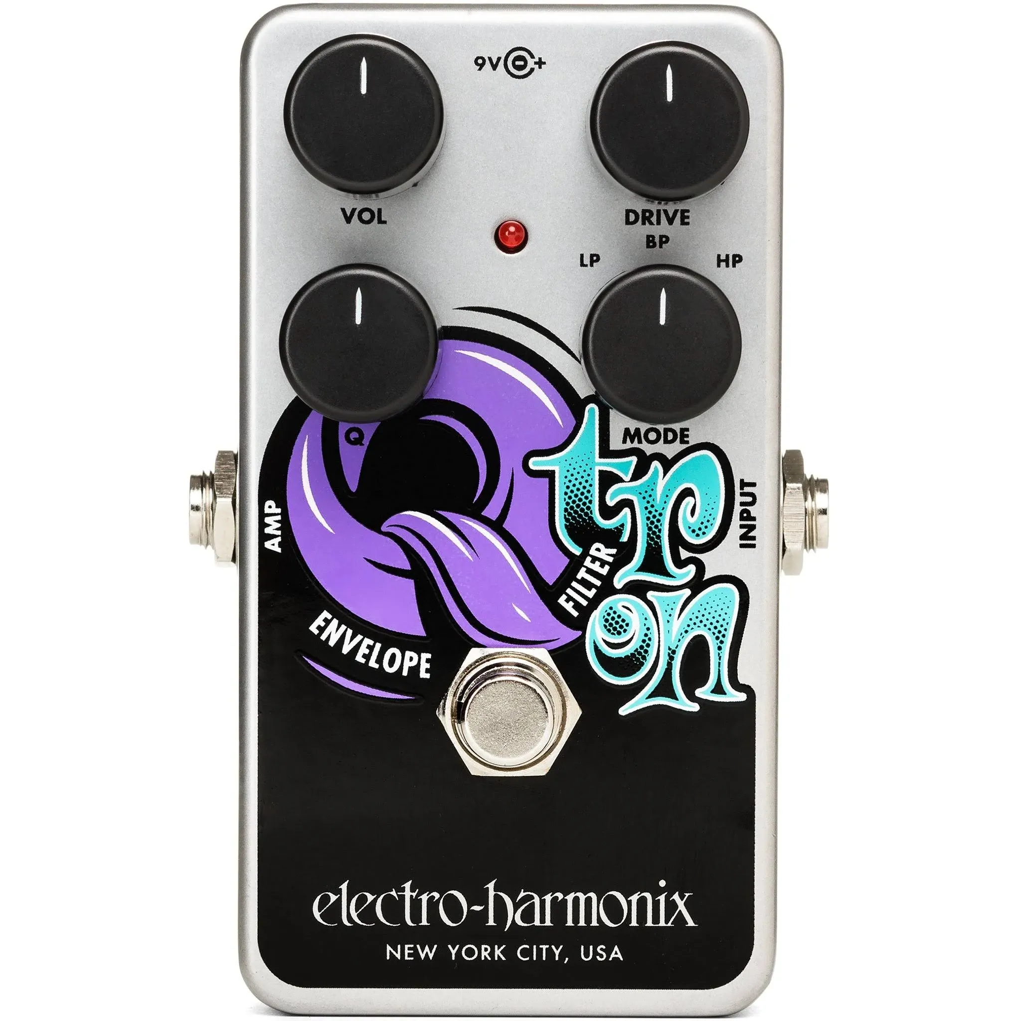 Electro-Harmonix Nano Q-Tron Compact Envelope Controlled Filter Pedal NANOQTRON