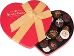 Valentines Day Cookie Gift Basket - 11 Cookies - Heart Shaped Chocolate Gift ...