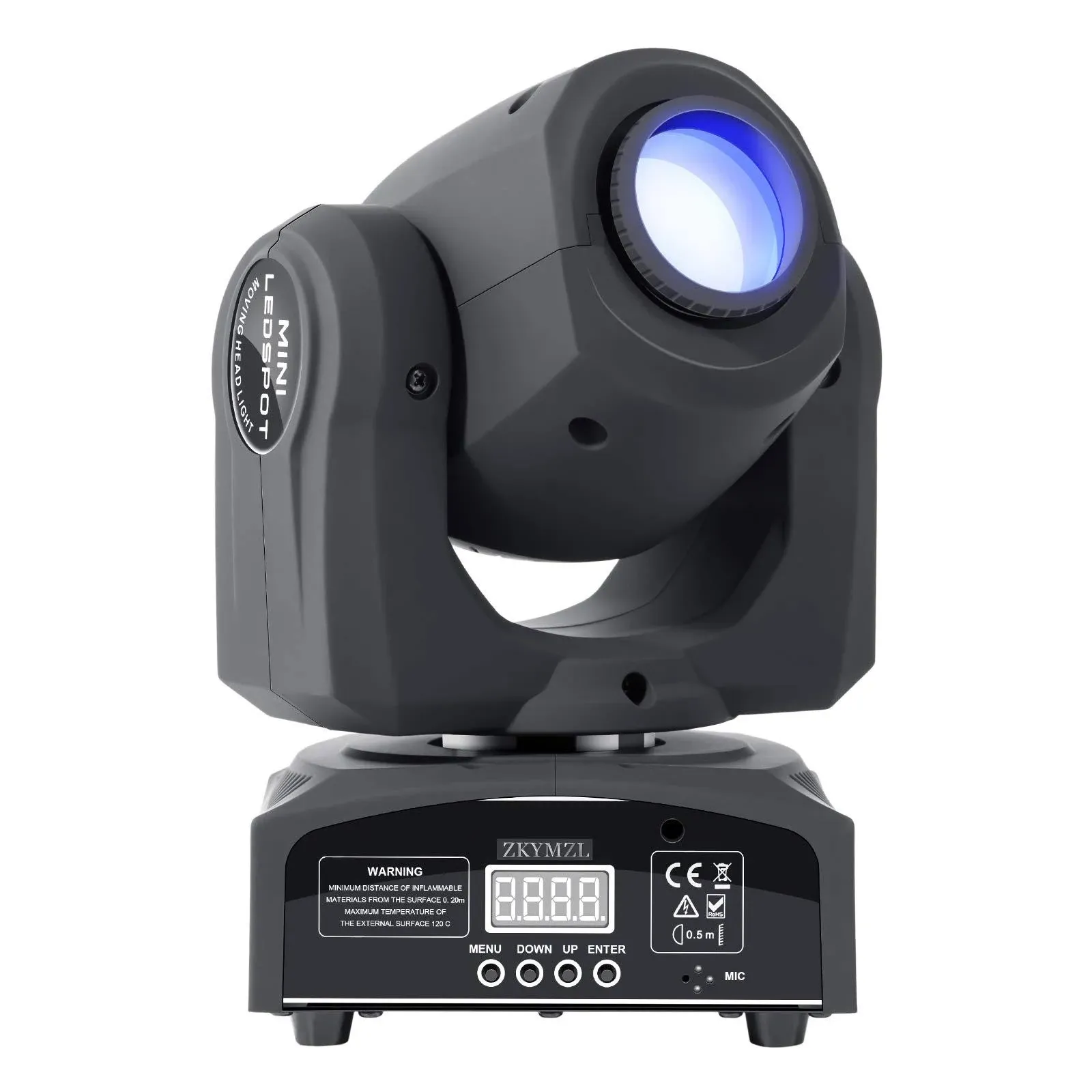 60W Moving Head Lights Stage Lights 8 GOBO Rainbow DJ Lights Disco Lights 8 Colo