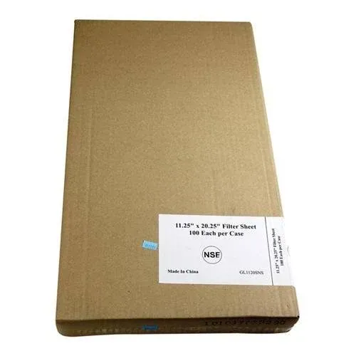 Frymaster 8030124, 20 1/4" x 11 5/8" Hot Oil Filter Sheet