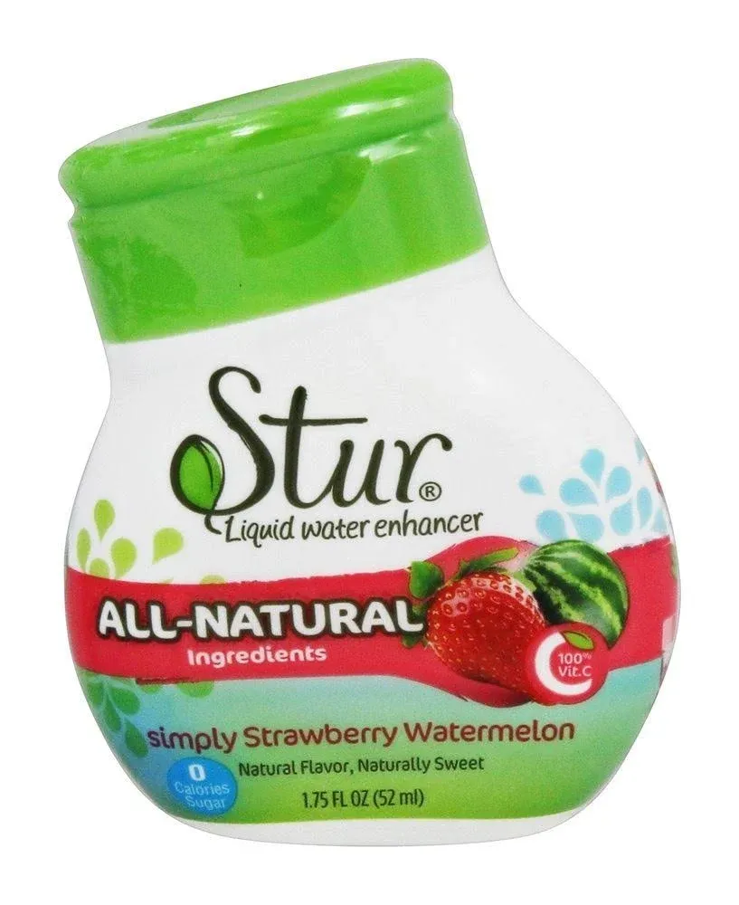 Stur Stevia Water Enhancer, Simply Strawberry Watermelon - 1.75 fl oz bottle