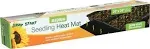 Hydrofarm Jump Start MT10008,45 Watt UL Certified Seedling & Germination Heat Mat,20-by-20-Inch, 20"x20", Black