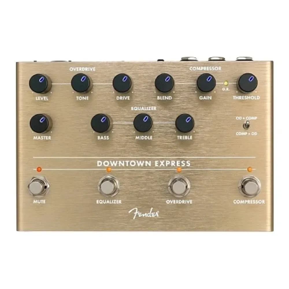 Fender Downtown Express Preamp/Compres<wbr/>sor/Overdrive Bass Effects Pedal