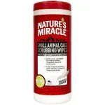 Nature's Miracle Small Animal Cage Scrubbing Wipes