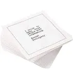 Five Star Napkins Bar Quotes Cocktail Napkins